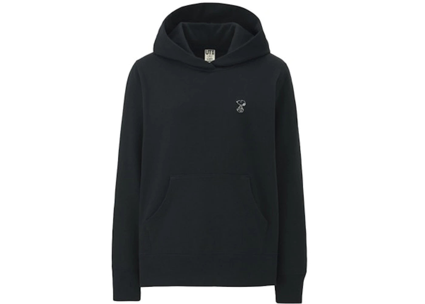 KAWS x Uniqlo x Peanuts Small Snoopy Hoodie (Japanese Womens Sizing) Black