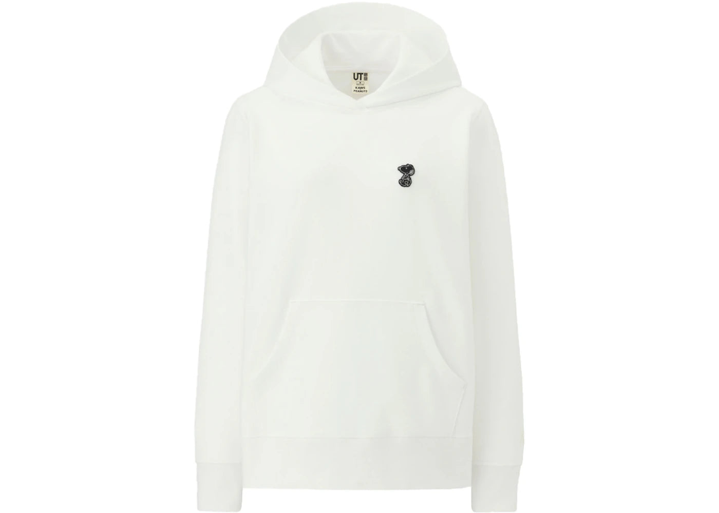 KAWS x Uniqlo x Peanuts Small Snoopy Hoodie (US Womens Sizing) White