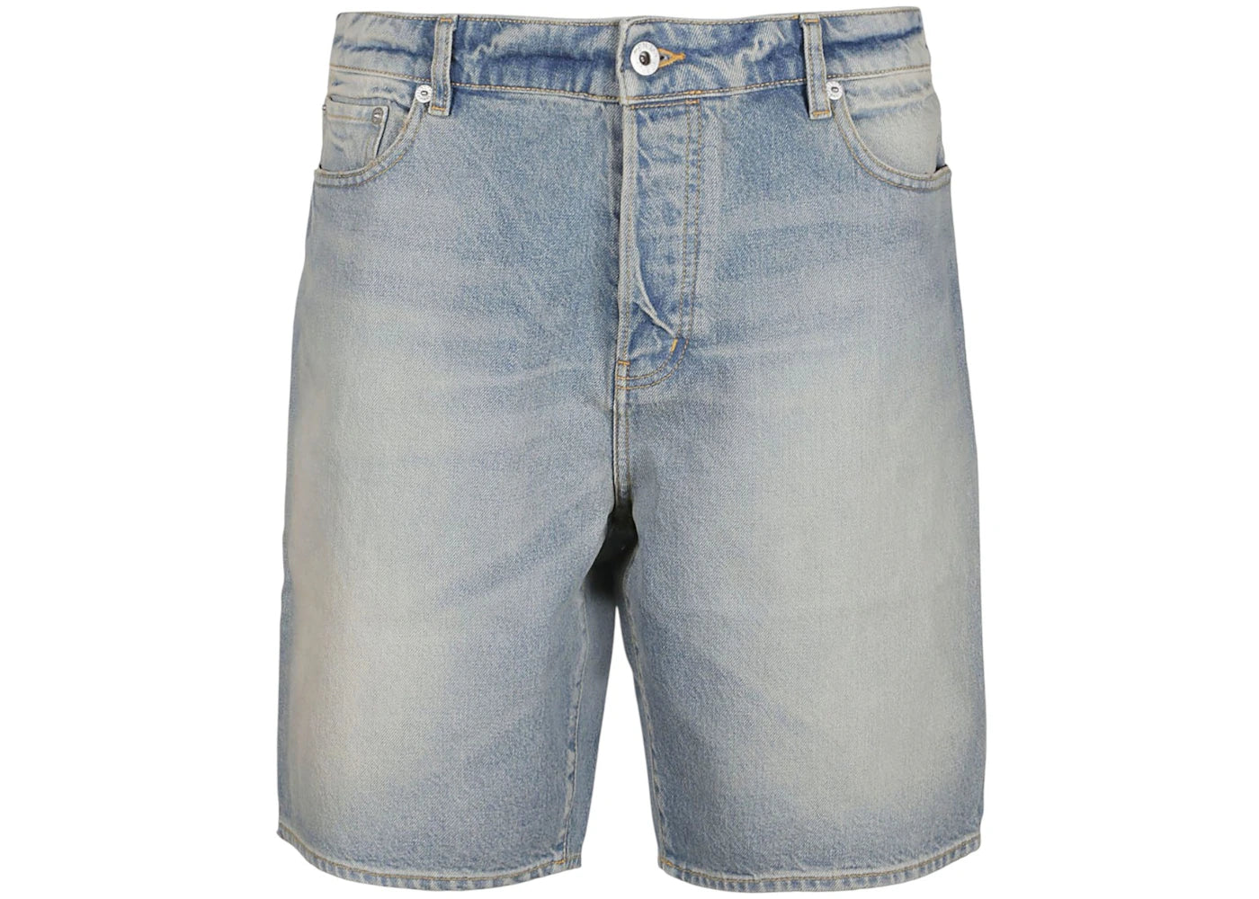 KENZO Himawari Jeans Shorts Stone Dirty Blue
