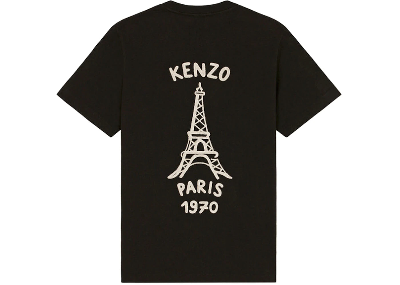 KENZO Loose Cut Souvenir T-Shirt Black
