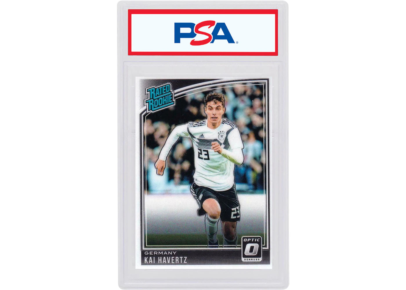 Kai Havertz 2018 Donruss Soccer Rated Rookie Optic #191 (PSA or BGS Graded)