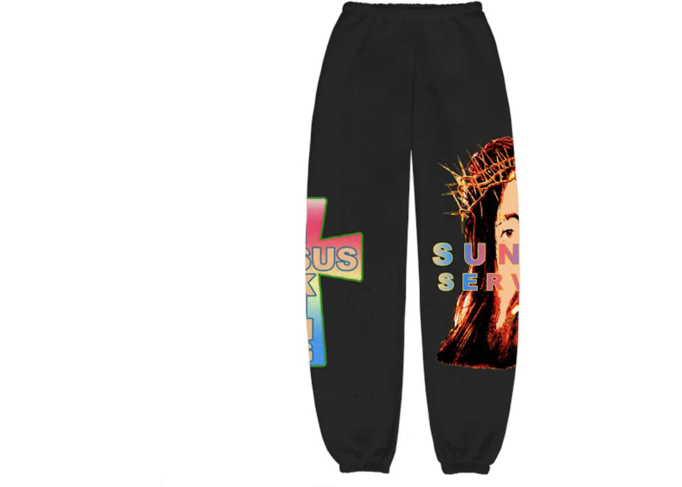 Kanye West AWGE for JIK Cross II Sweatpants Black
