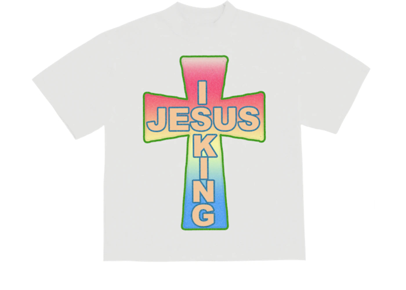Kanye West AWGE for JIK Cross T-shirt White