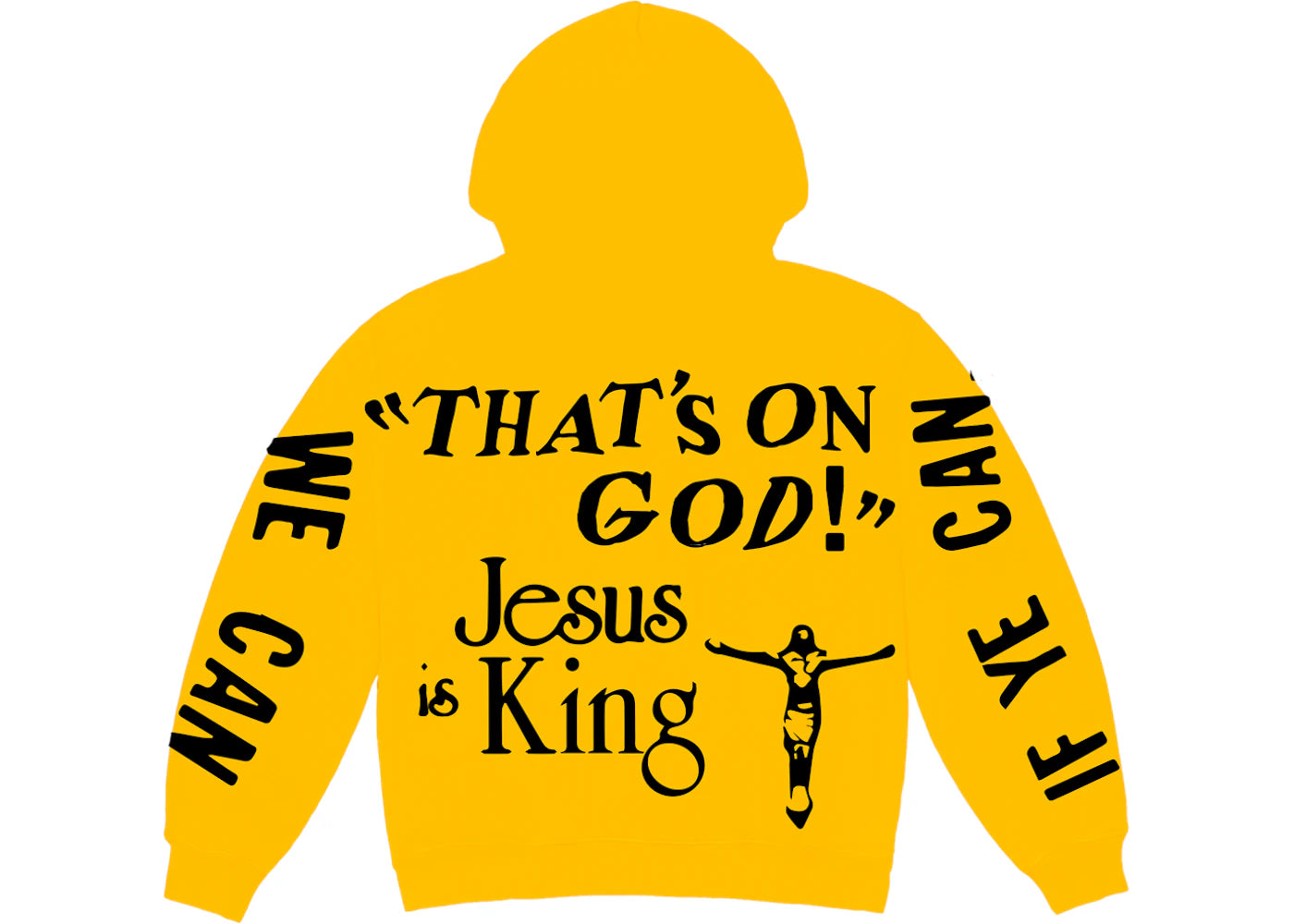 Kanye West CPFM for JIK Hoodie Yellow
