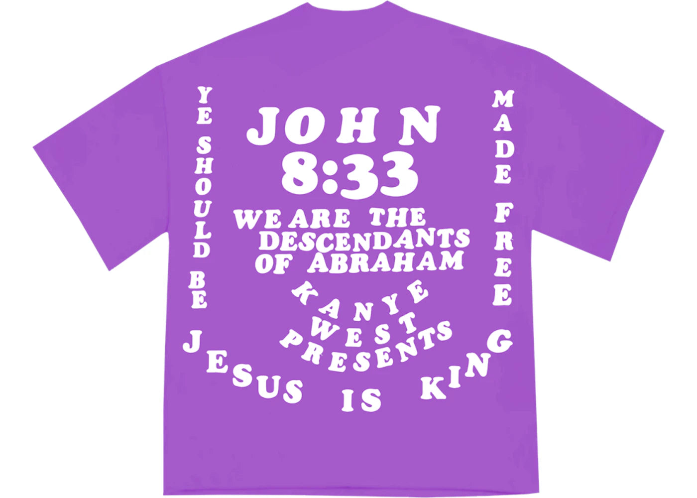 Kanye West CPFM for JIK II T-shirt Purple