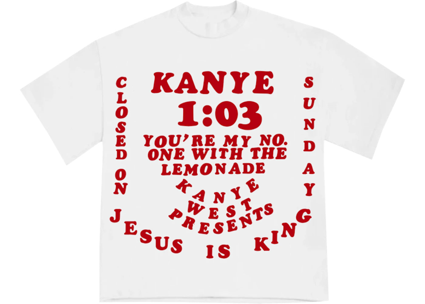 Kanye West CPFM for JIK III T-shirt White