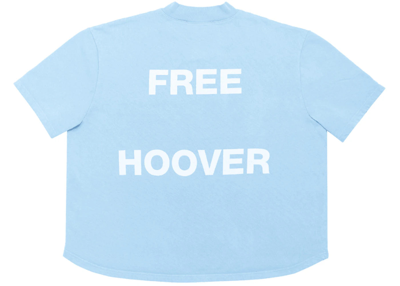 Kanye West & Drake Free Hoover Baseball T-shirt Light Blue