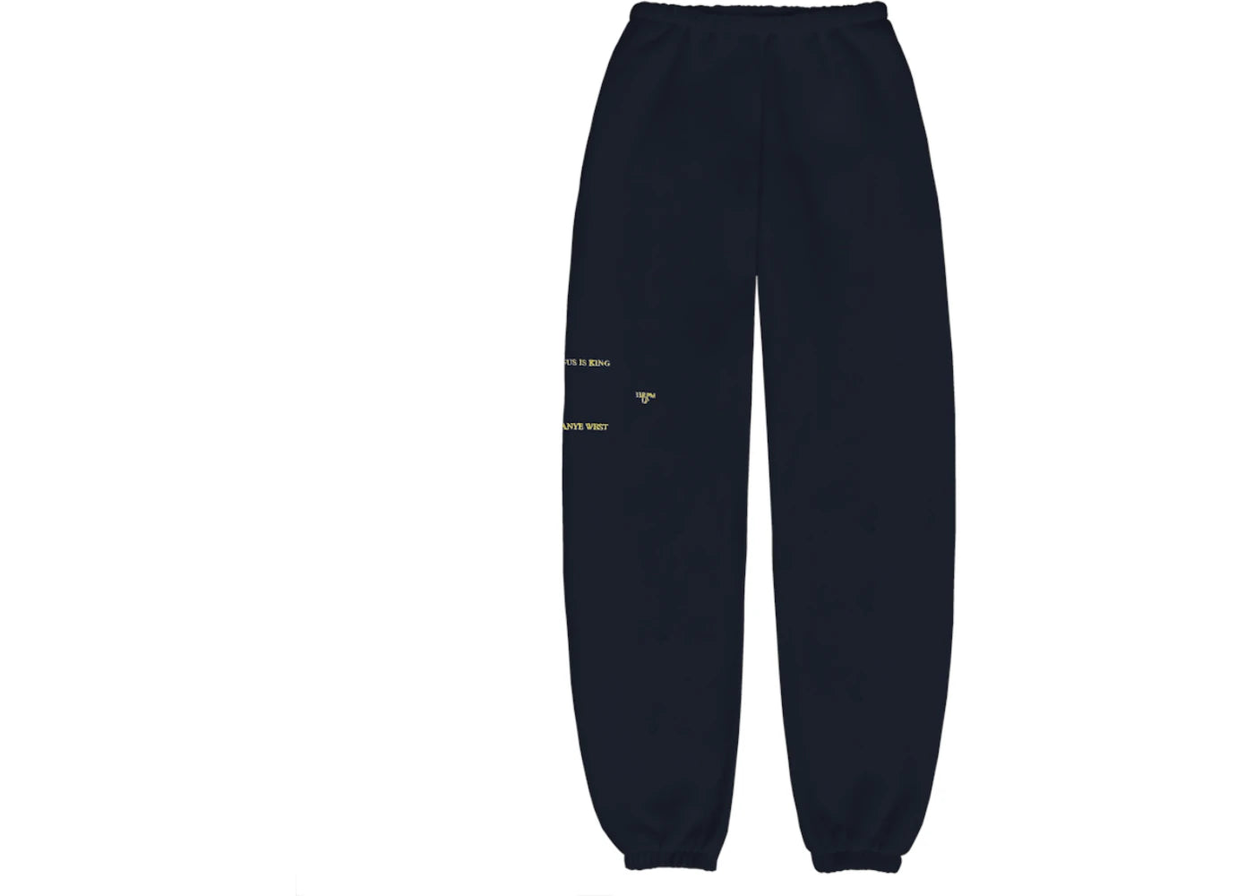 Kanye West Jesus Is King Vinyl II Sweatpants Navy