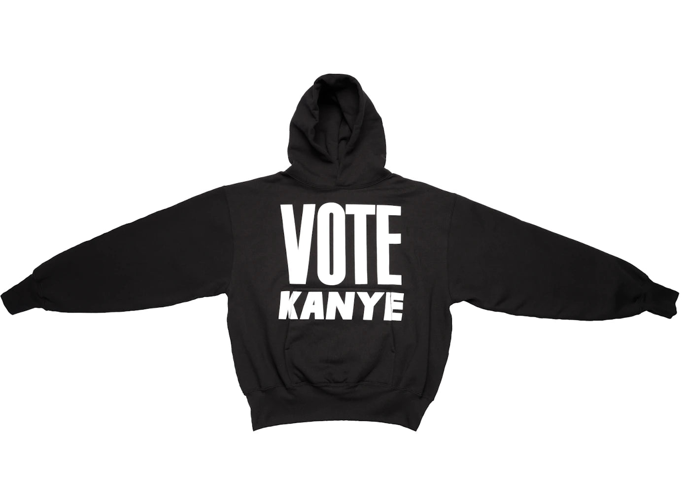 Kanye West Vote Kanye Hoodie Black