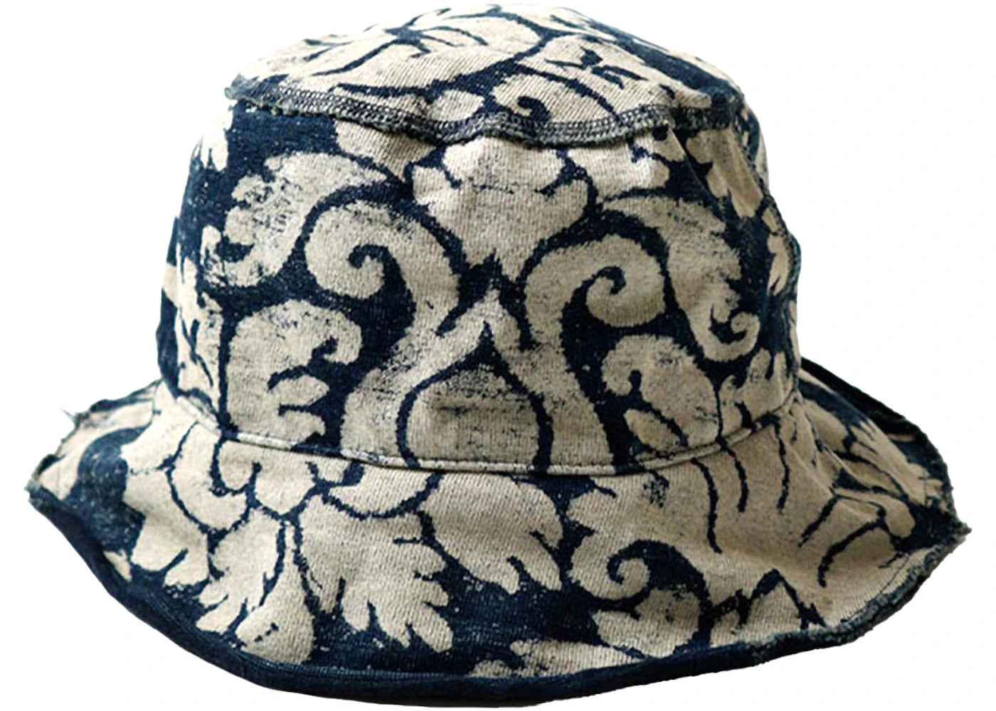 Kapital Jersey Damask Short Brim Bucket Hat Multicolor