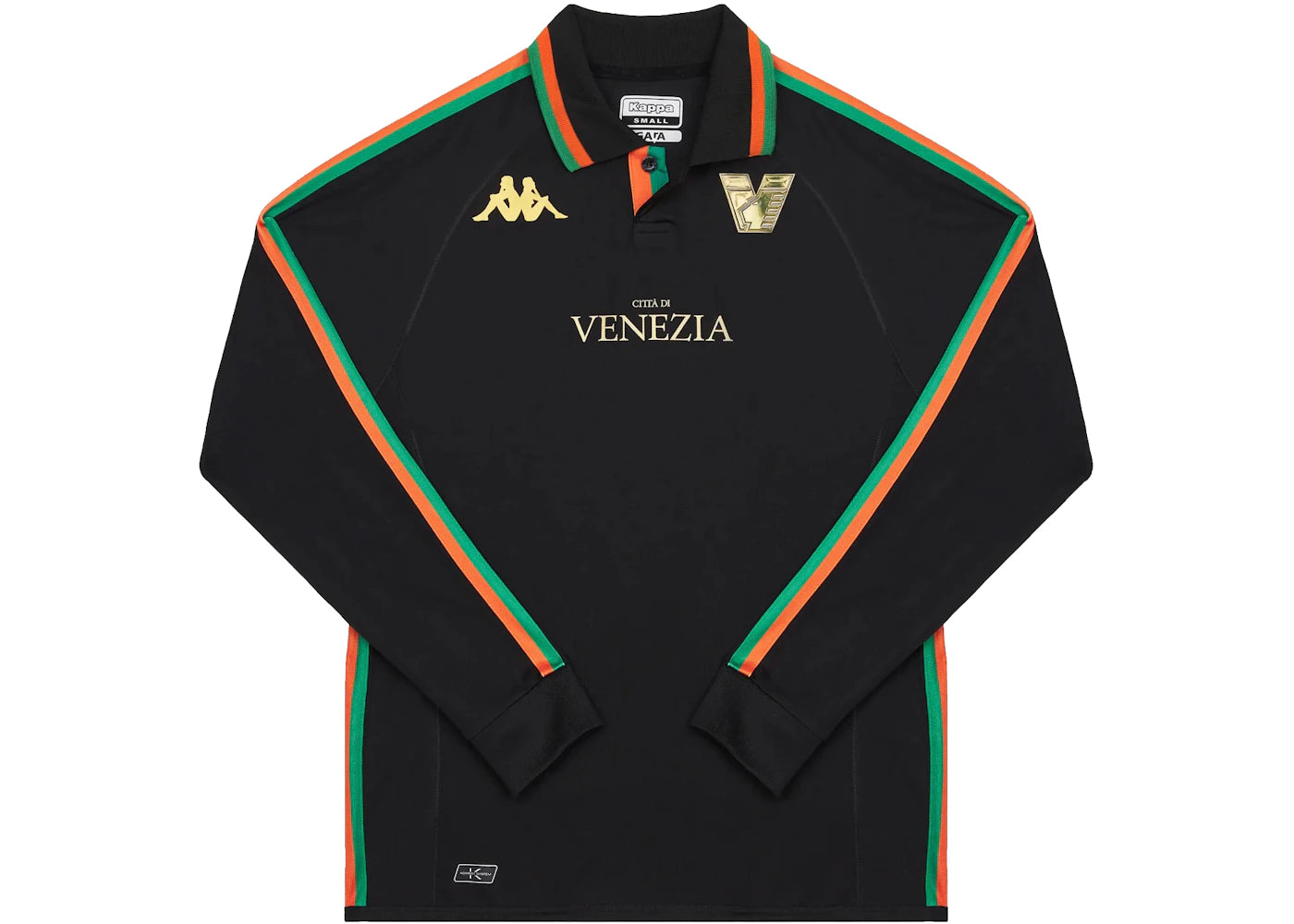 Kappa Venezia FC Home 22/23 LS Shirt Black