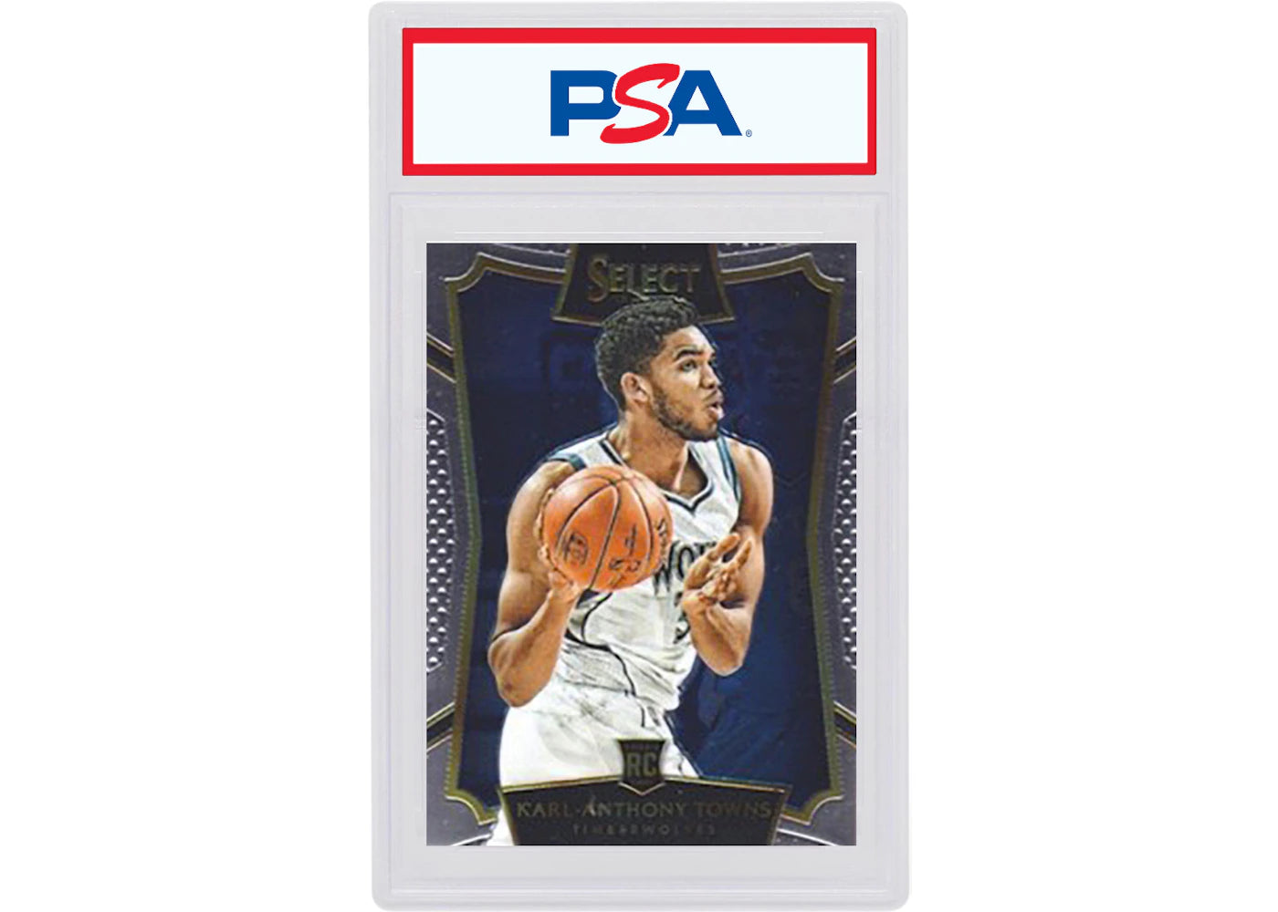 Karl-Anthony Towns 2015 Panini Select Rookie #16 (PSA or BGS Graded)