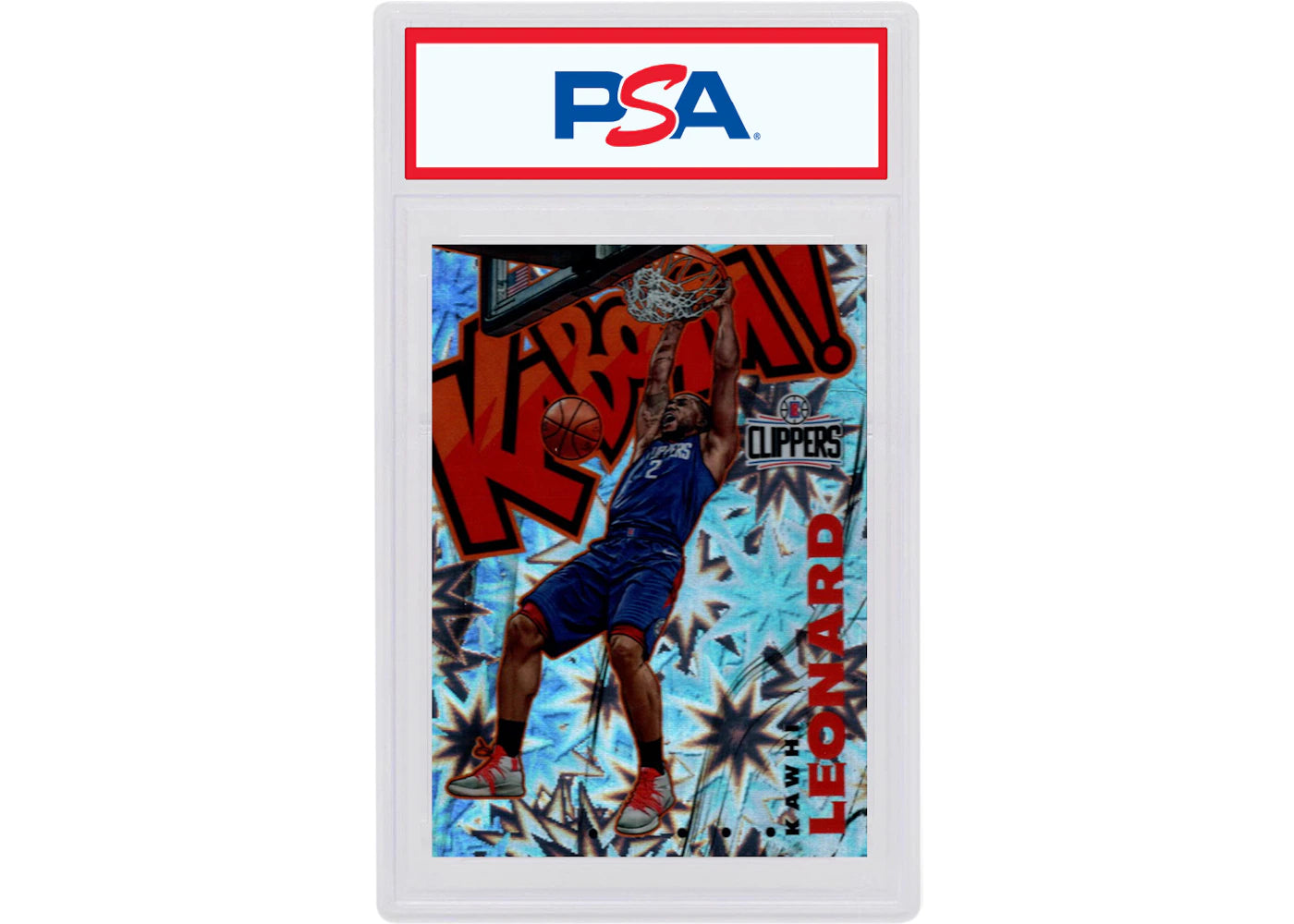 Kawhi Leonard 2019 Panini Crown Royale Kaboom! #17 (PSA or BGS Graded)