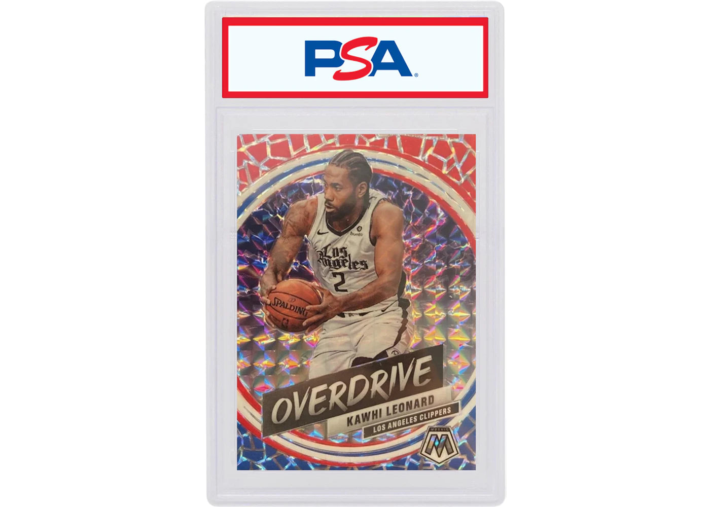 Kawhi Leonard 2019 Panini Mosaic Overdrive #9 (PSA or BGS Graded)
