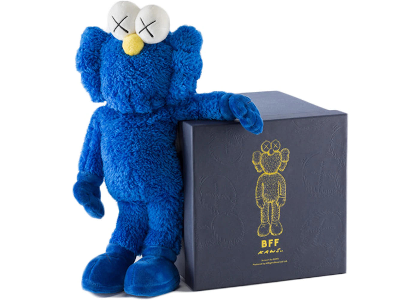 KAWS BFF Plush (Edition of 1000) Blue