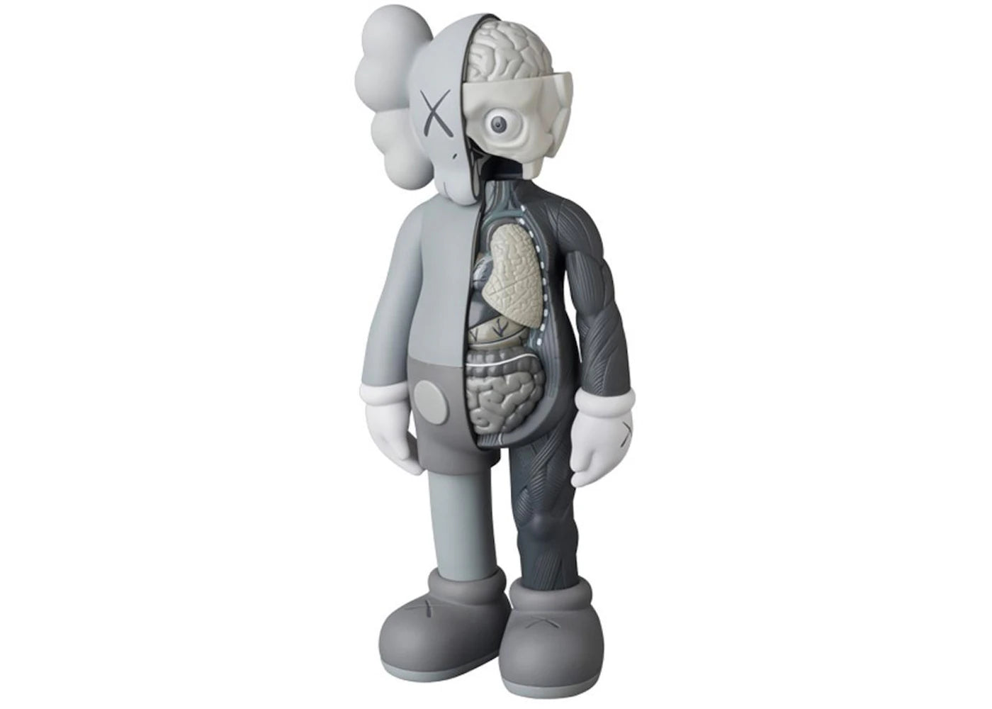 KAWS Companion Flayed Open Edition Vinyl Figure Grey