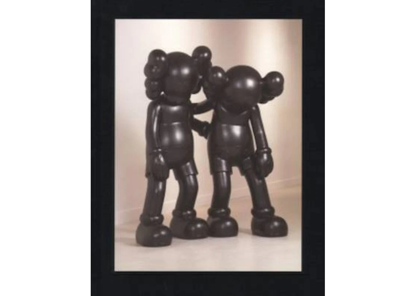 KAWS Final Days Hardcover Book Black