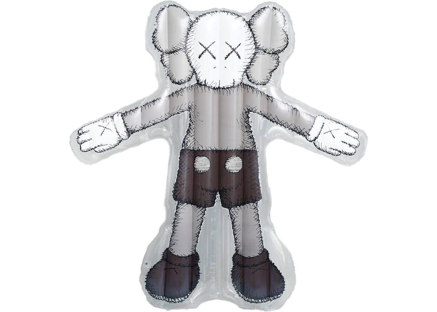 KAWS Holiday Companion Floating Bed Clear