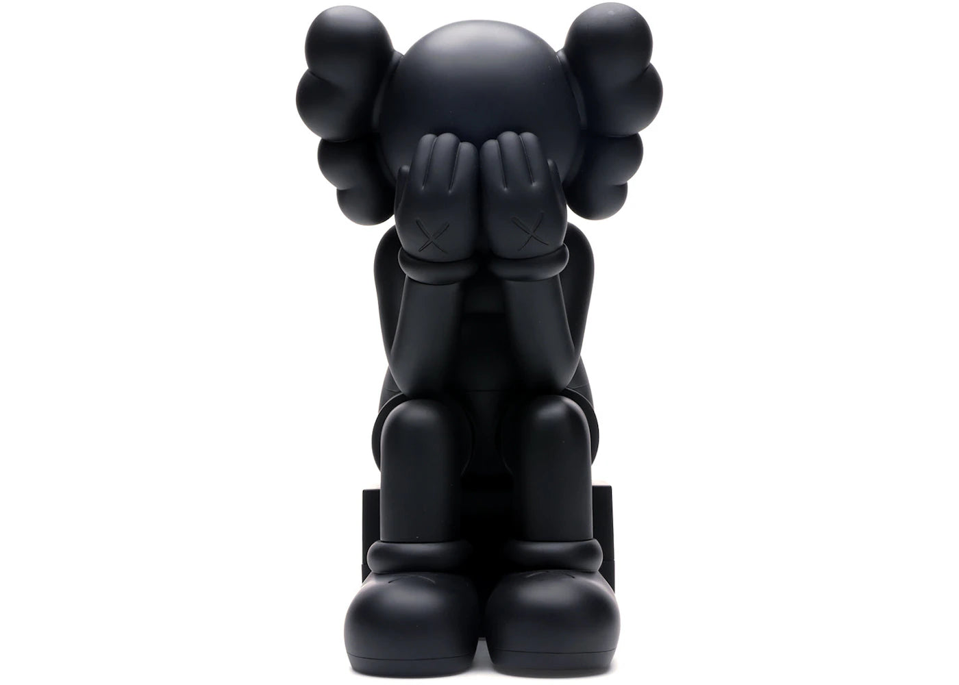 KAWS Passing Through Open Edition Vinyl Figure Black