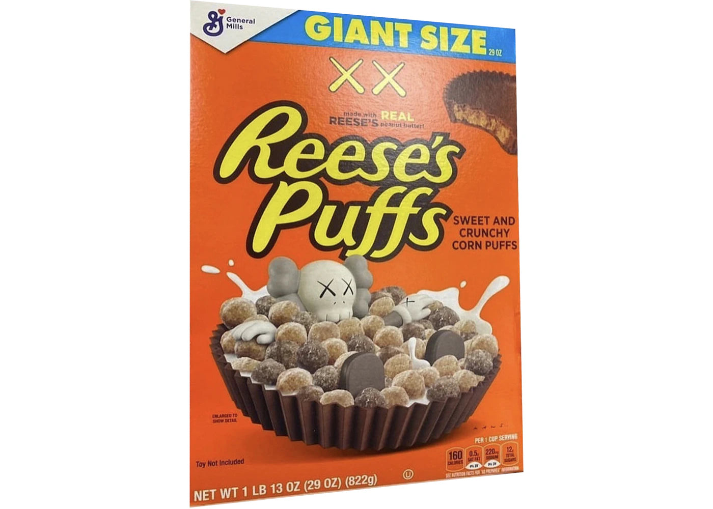 KAWS x Reese's Puffs Cereal Giant Size (Not Fit For Human Consumption)