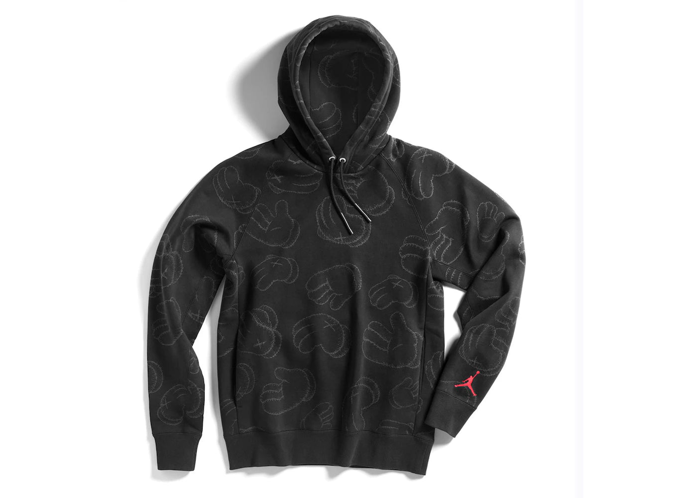 KAWS x Jordan Hooded Sweatshirt Black