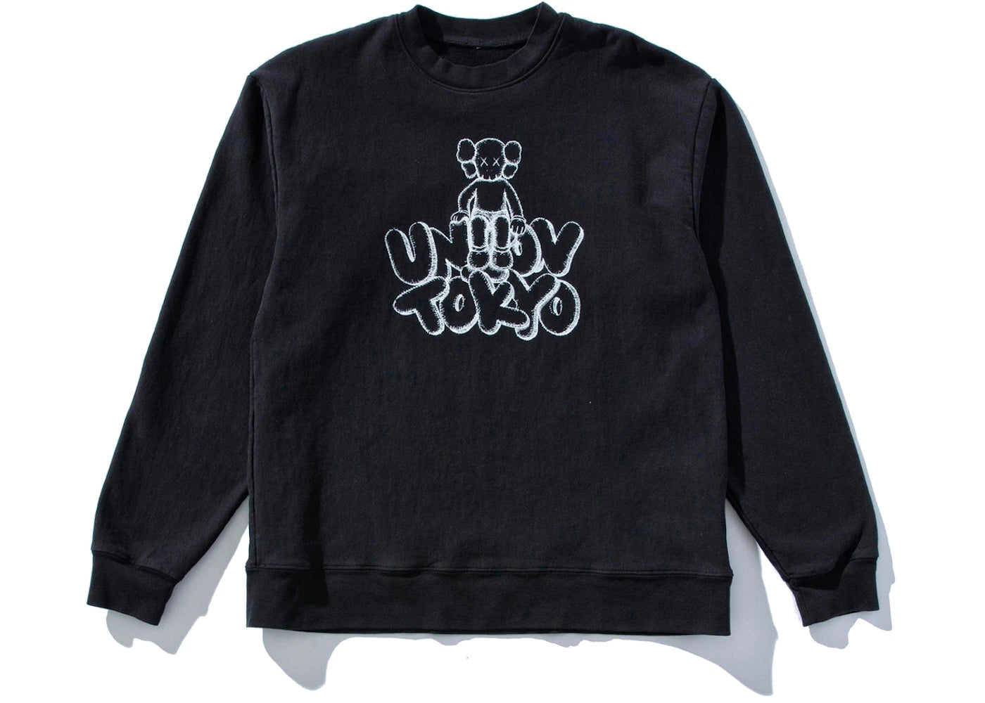 KAWS x Union Tokyo Crewneck Black