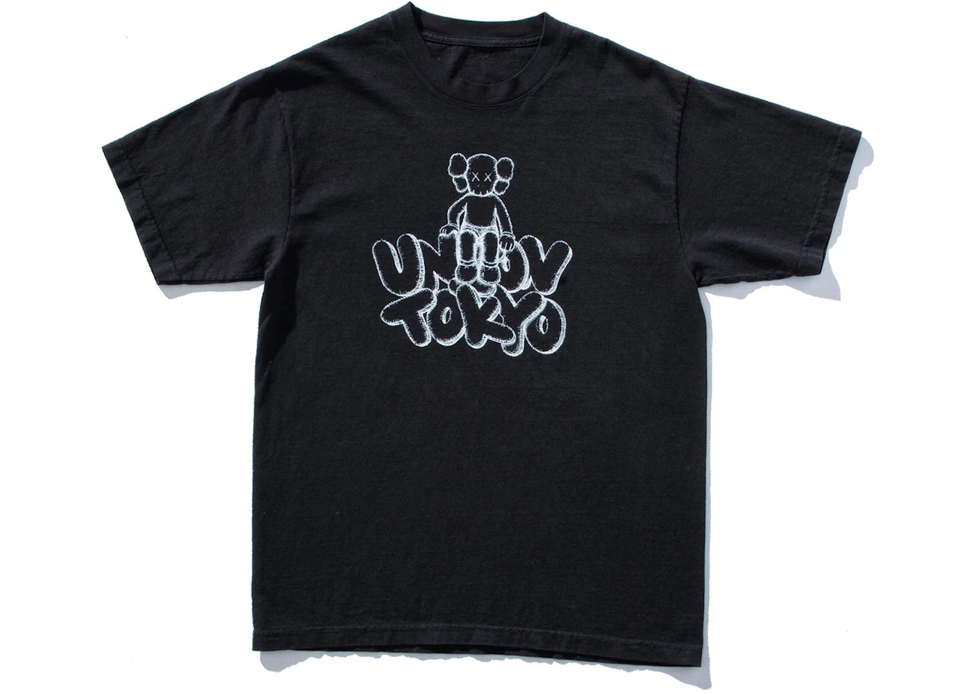 KAWS x Union Tokyo Tee Black