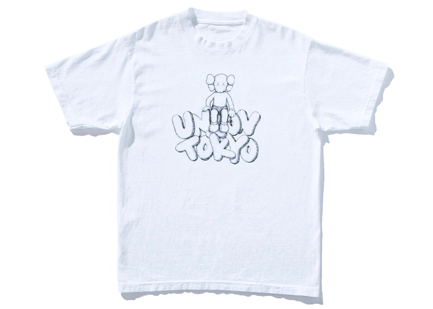 KAWS x Union Tokyo Tee White