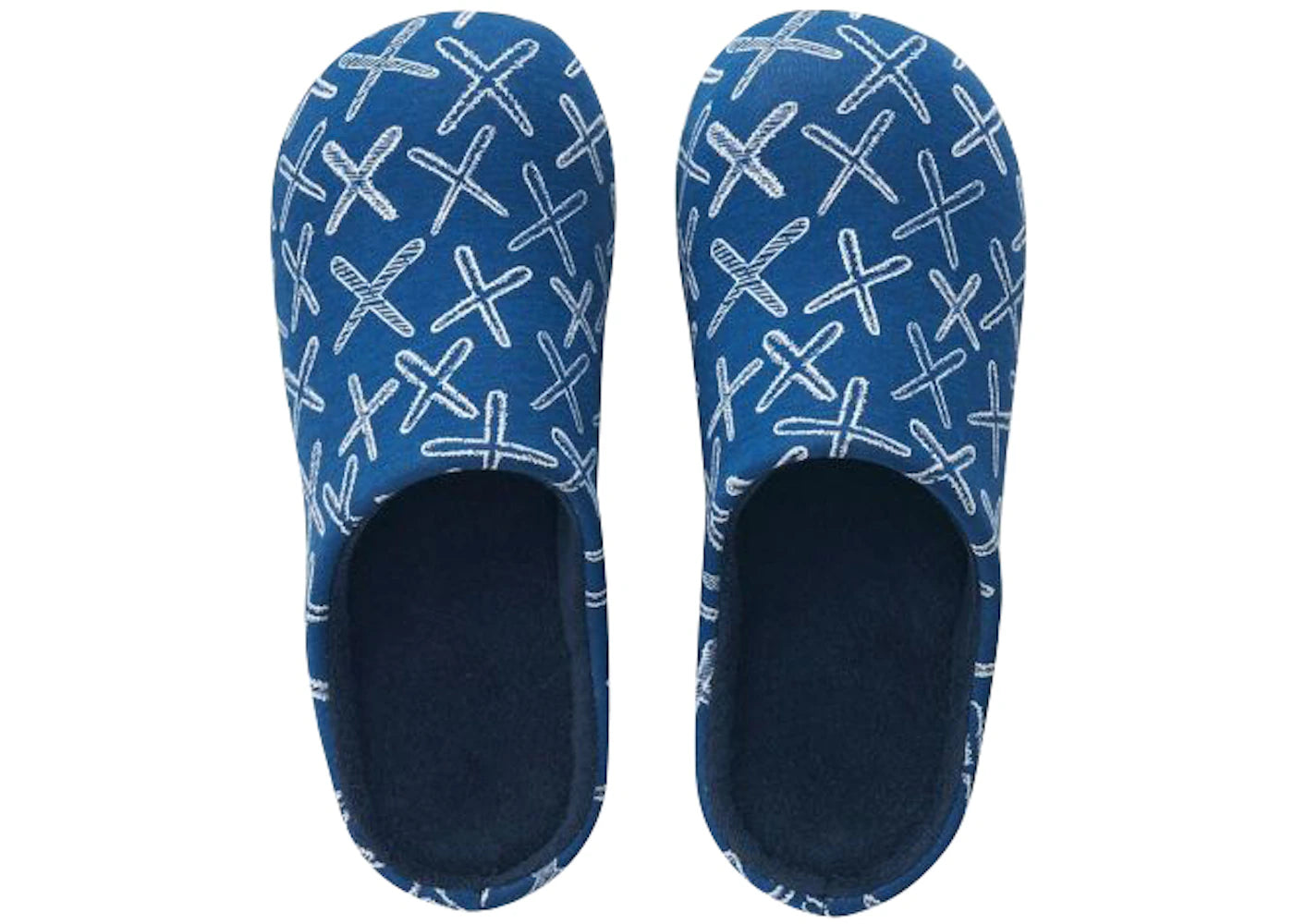 KAWS x Uniqlo X Logo Room Shoes Blue