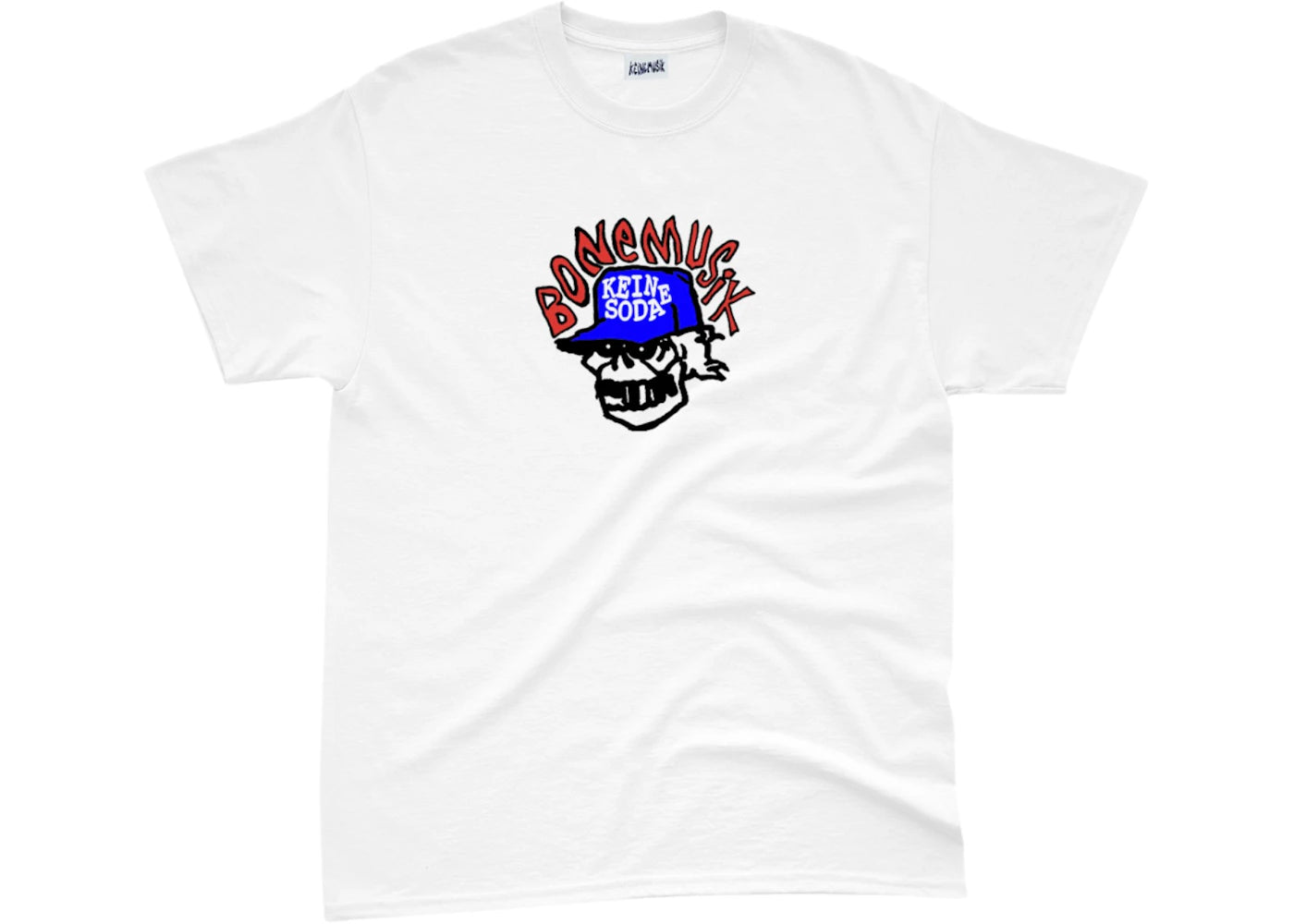 Keinemusik x Bone Soda Bone Head T-shirt White