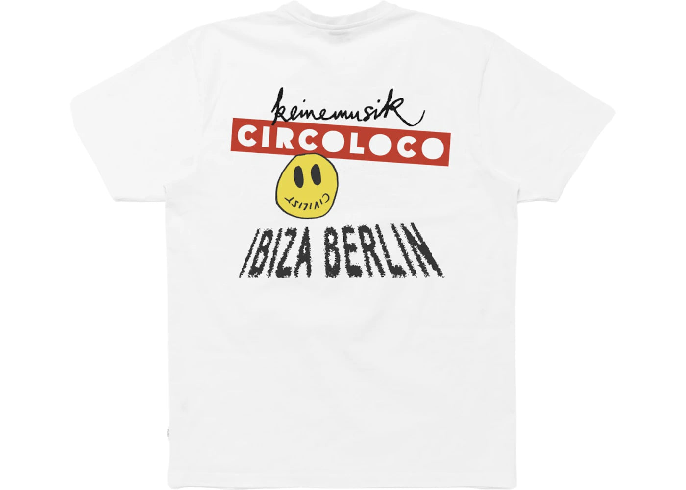 Keinemusik x Circoloco x Civilist T-Shirt White