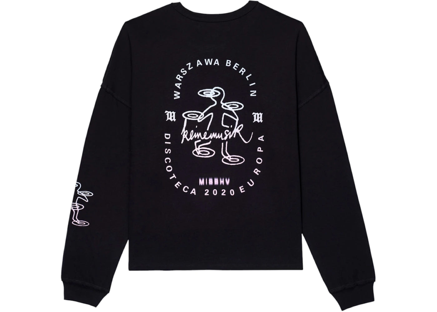 Keinemusik x MISBHV Discoteca Europa Crewneck Black