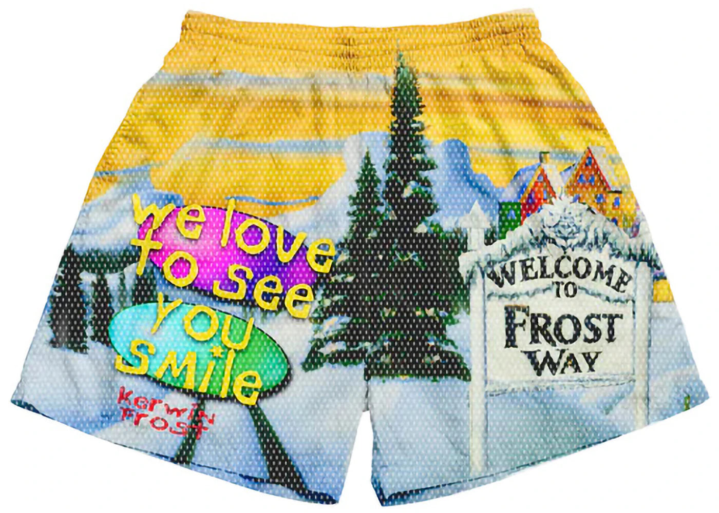 Kerwin Frost x McDonald's Frost Way Mesh Shorts Multicolor