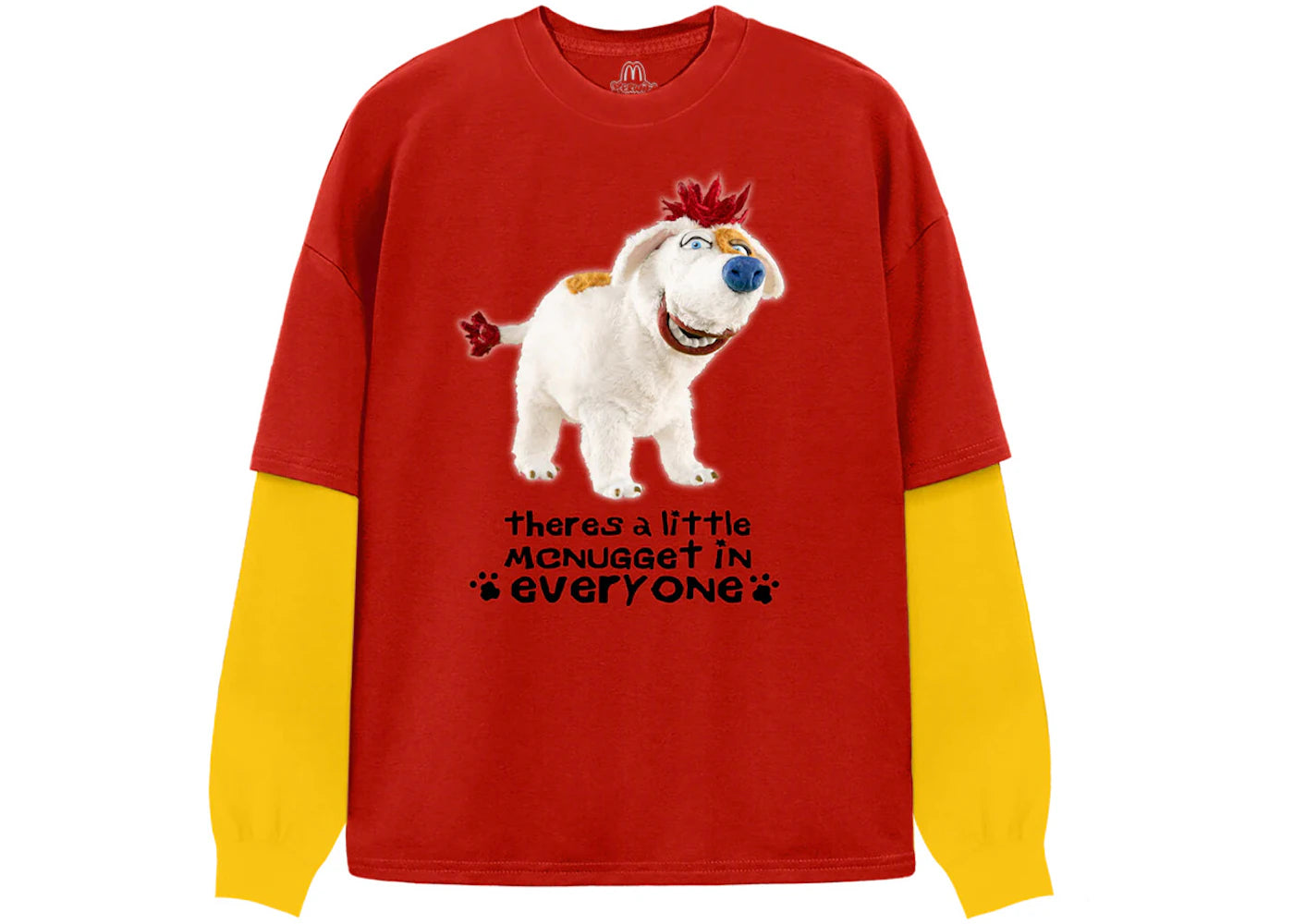 Kerwin Frost x McDonald's Sundae Thermal Layered Shirt Orange