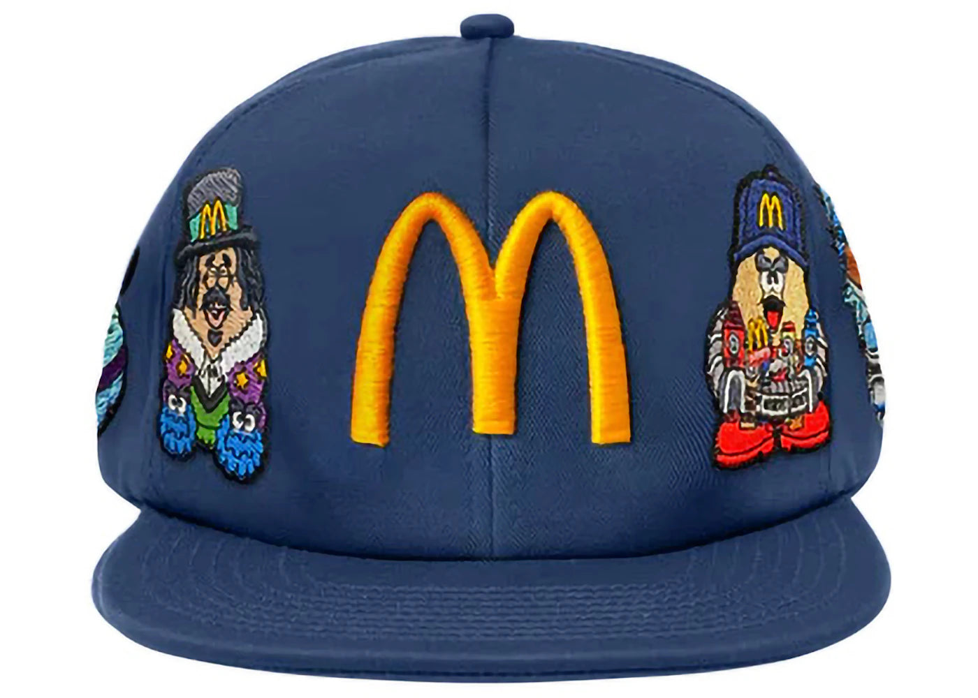 Kerwin Frost x McDonald's Uptown Moe Logo Fitted Cap Navy