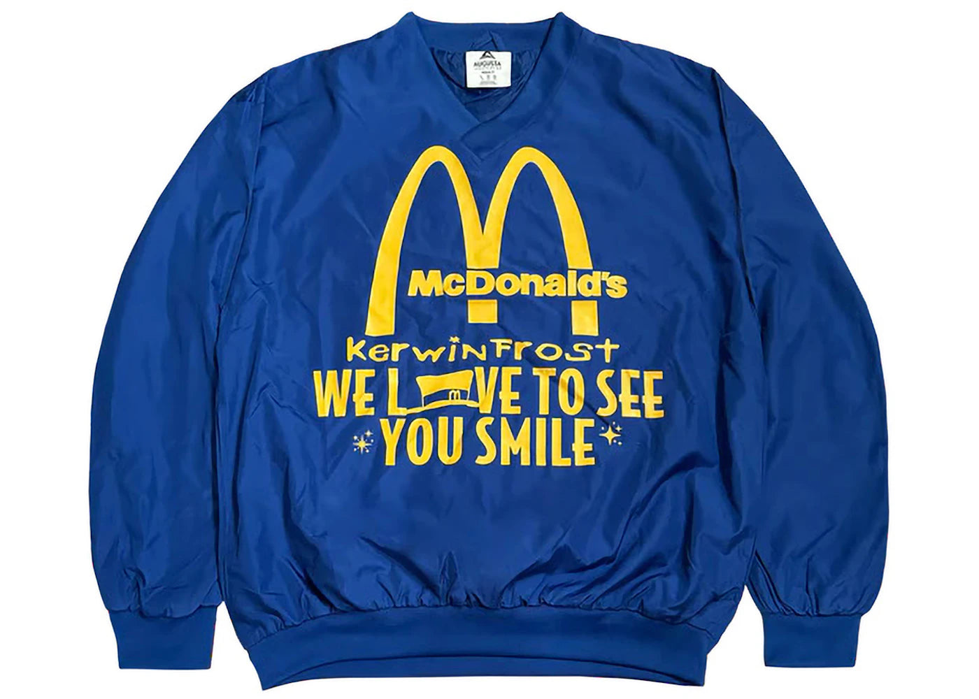 Kerwin Frost x McDonald's We Love To See You Smile Windbreaker Blue