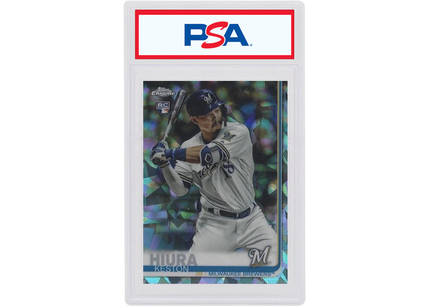 Keston Hiura 2019 Topps Chrome Sapphire Rookie #684 (PSA or BGS Graded)