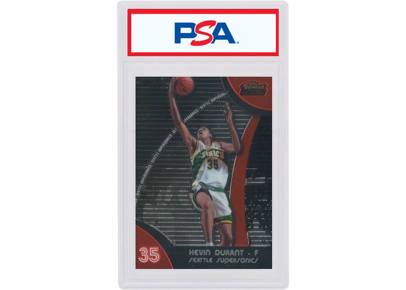 Kevin Durant 2007 Topps Finest Rookie #71 (PSA or BGS Graded)