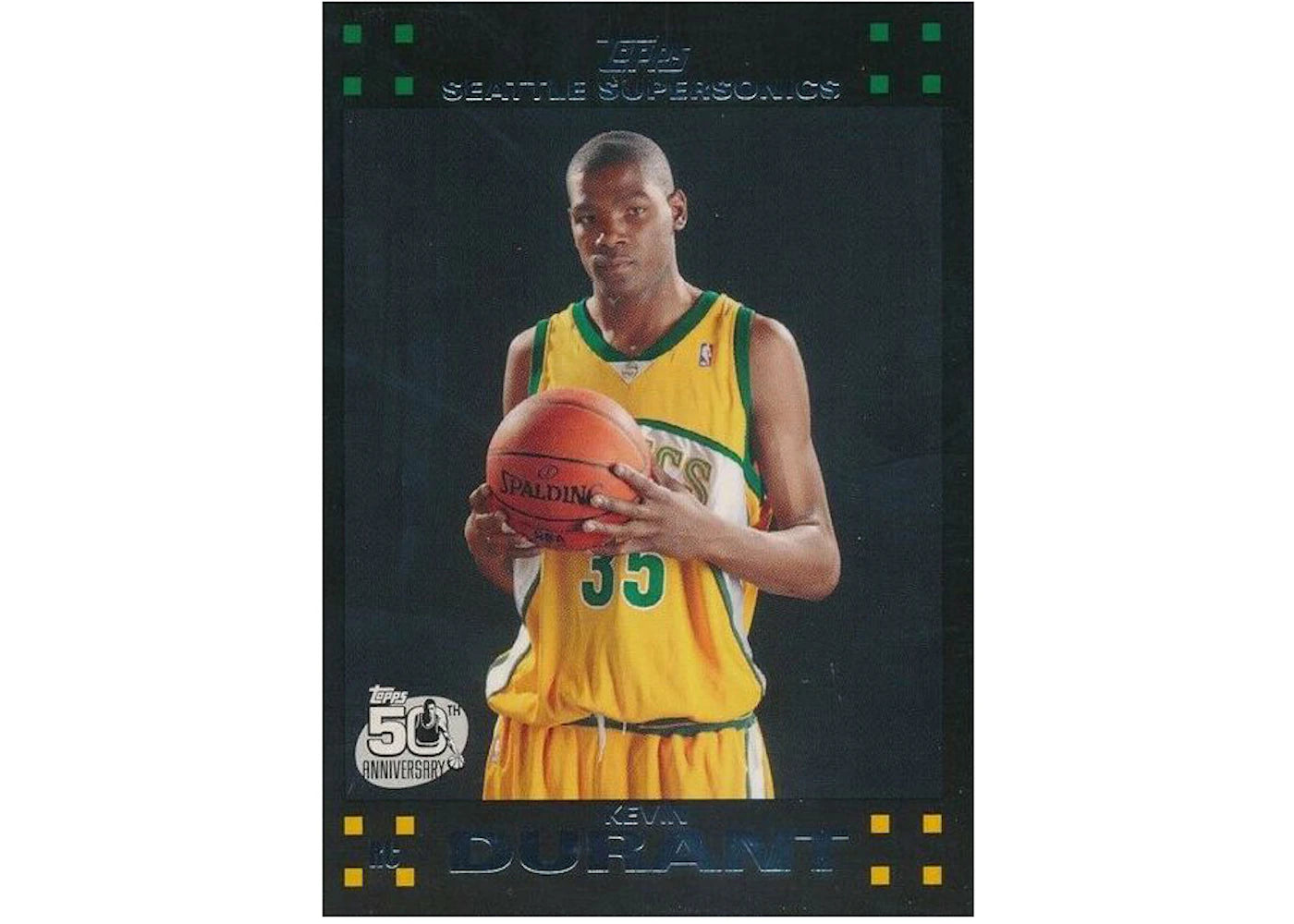 Kevin Durant 2007 Topps Rookie #112 (Ungraded)