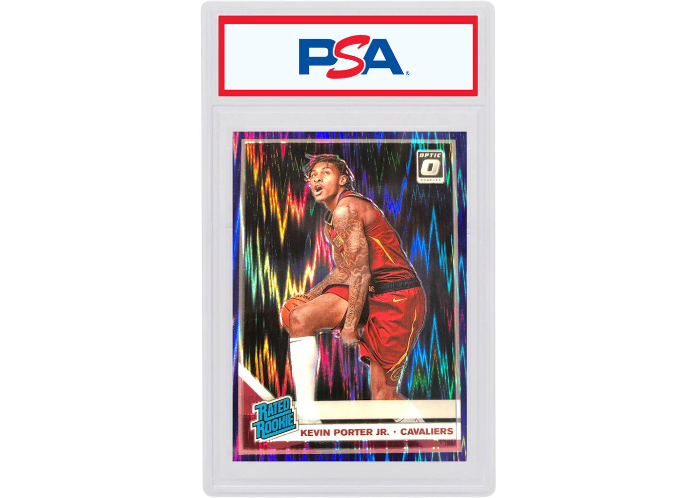 Kevin Porter Jr. 2019 Donruss Optic Rookie Purple Shock #179 (PSA or BGS Graded)