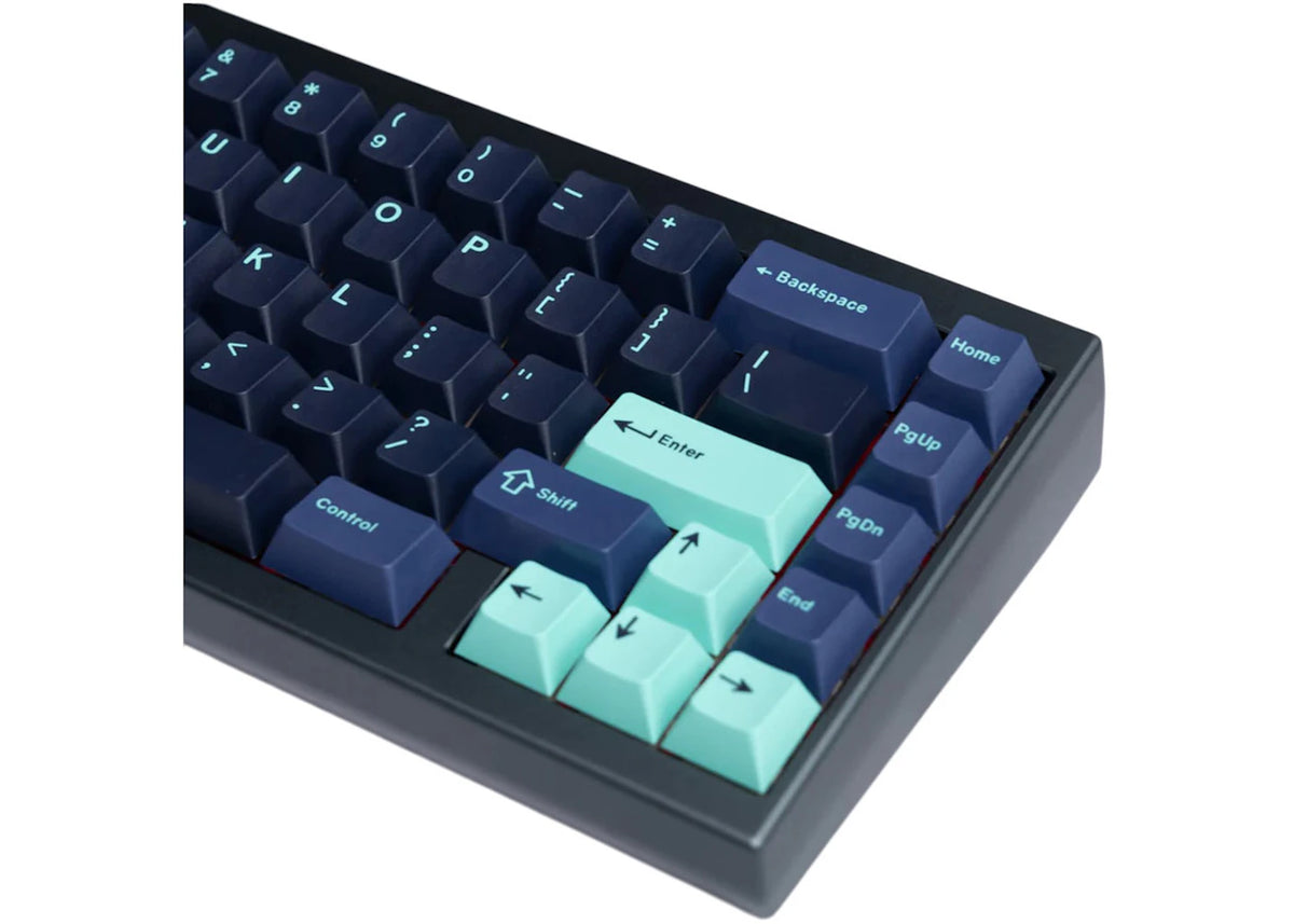 Keyboard Grey Code Keycult No.2/65 Keyboard Ocean Gray/Silver – Side Kicks