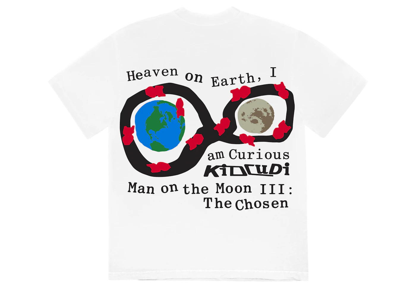 Kid Cudi CPFM For MOTM III Heaven on Earth T-shirt White