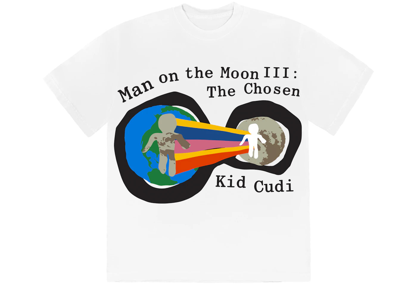 Kid Cudi CPFM For MOTM III Heaven on Earth T-shirt White