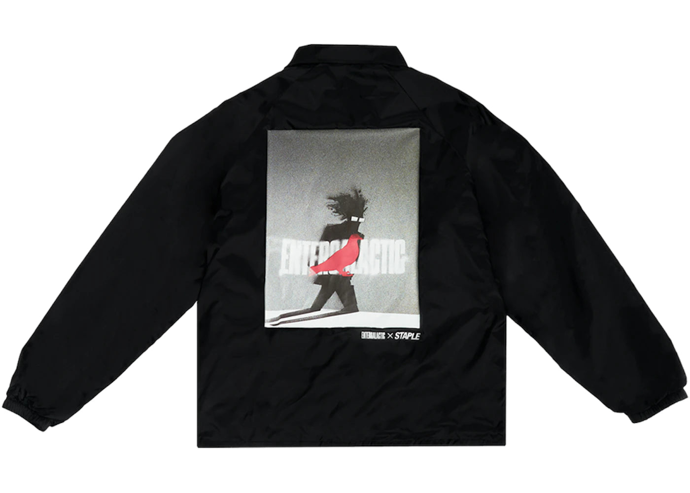 Kid Cudi Entergalactic X Staple Entergalactic Rager Coach Jacket Black ...
