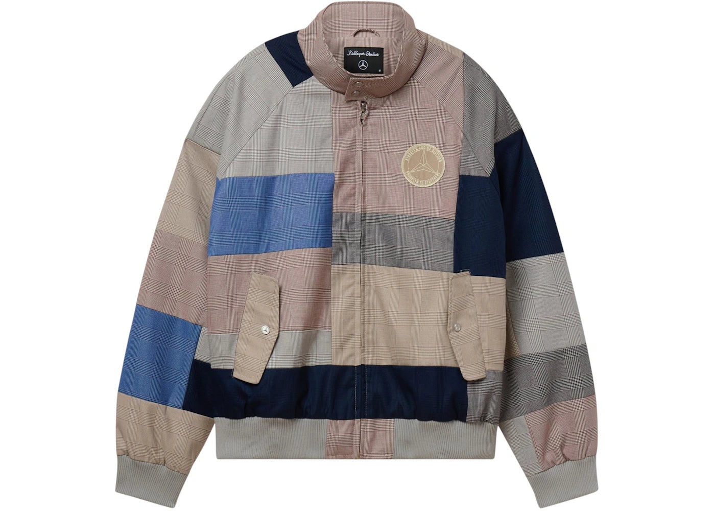 KidSuper x Mercedes Benz Patchwork Car Coat Multicolor