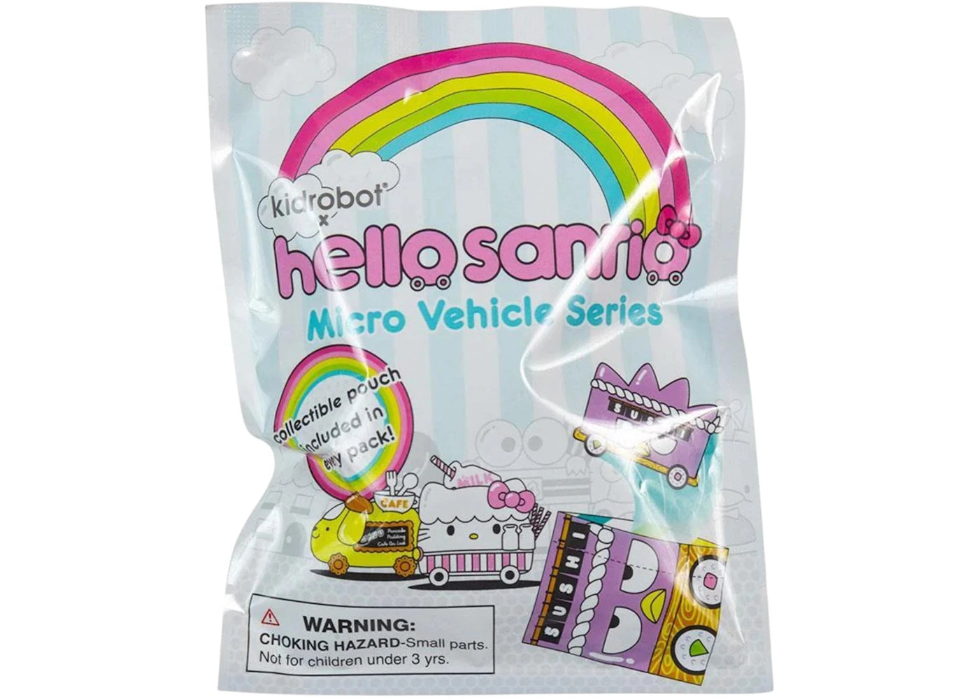 Kidrobot Hello Sanrio Micro Vehicle Series Single Blind Bag