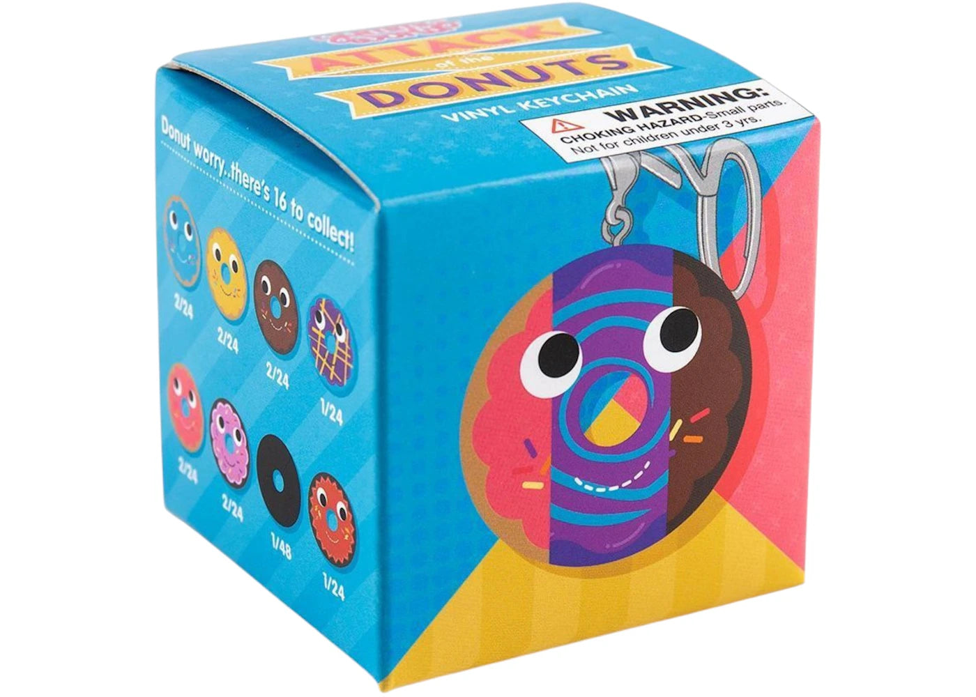 Kidrobot Yummy World Attack of the Donuts Keychain Series Single Blind Box