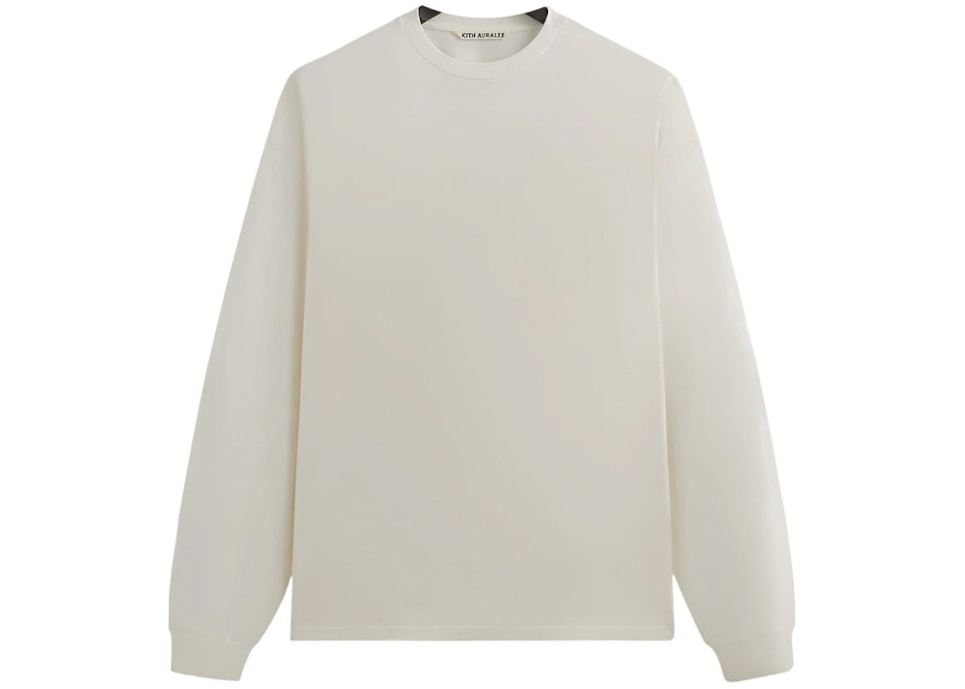 Kith 101 x Auralee Luster Plaiting Long Sleeve Tee Tofu