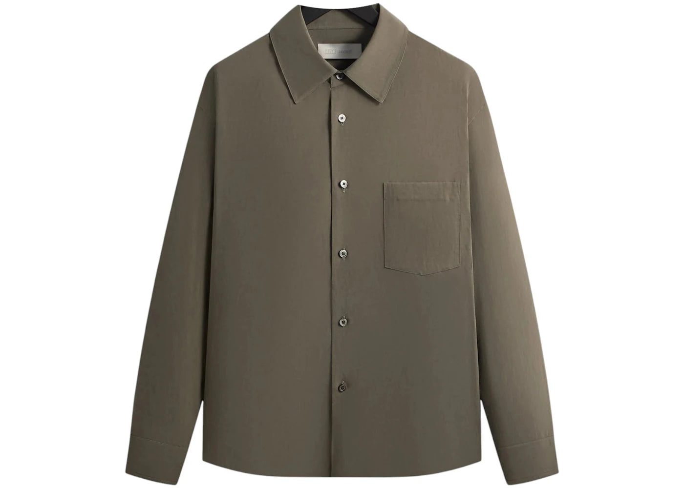 Kith 101 x ssstein Rayon Linen Button Down Shirt Everglades