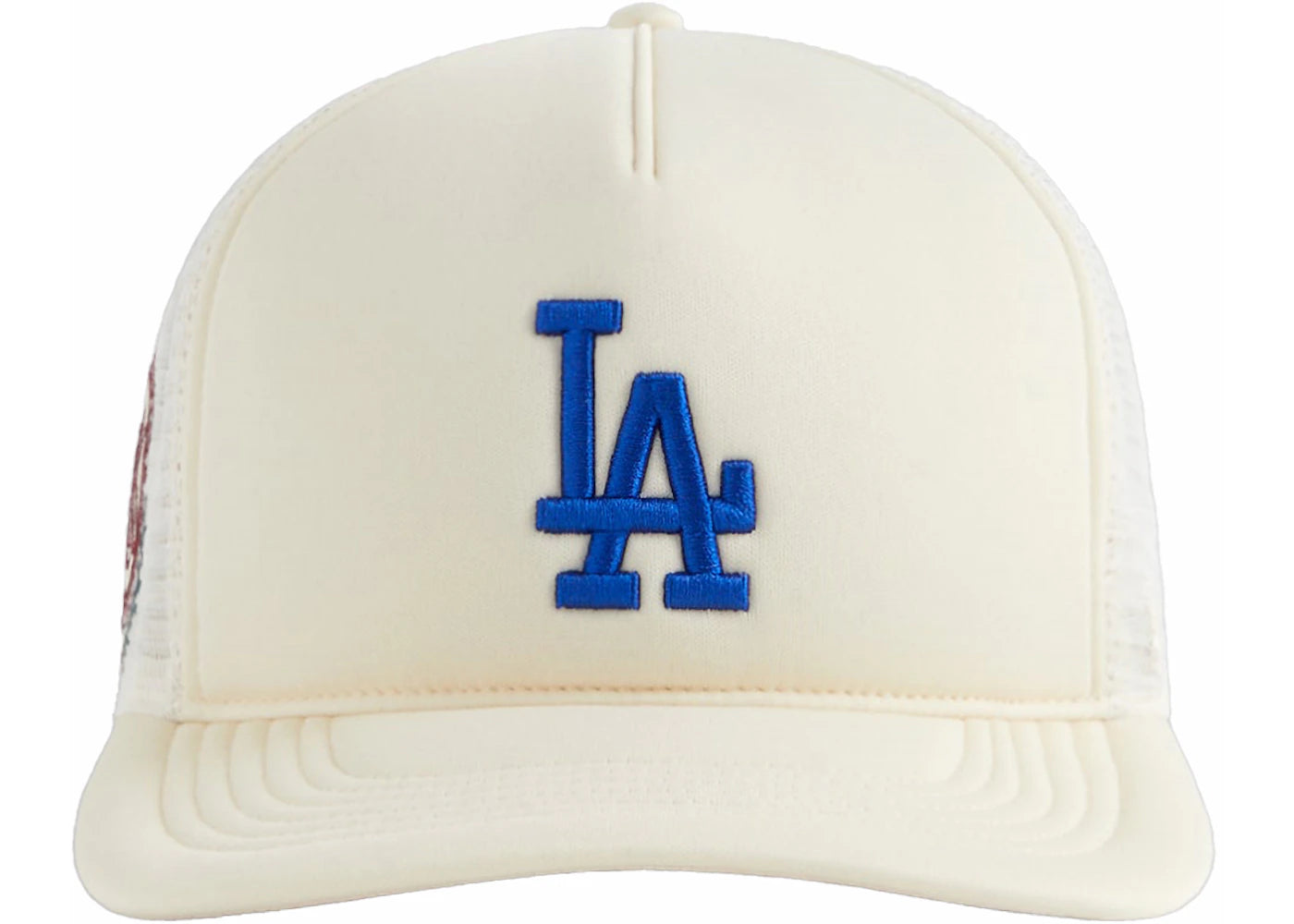 Kith 47 Los Angeles Dodgers Hitch Foam Trucker Hat Sandrift